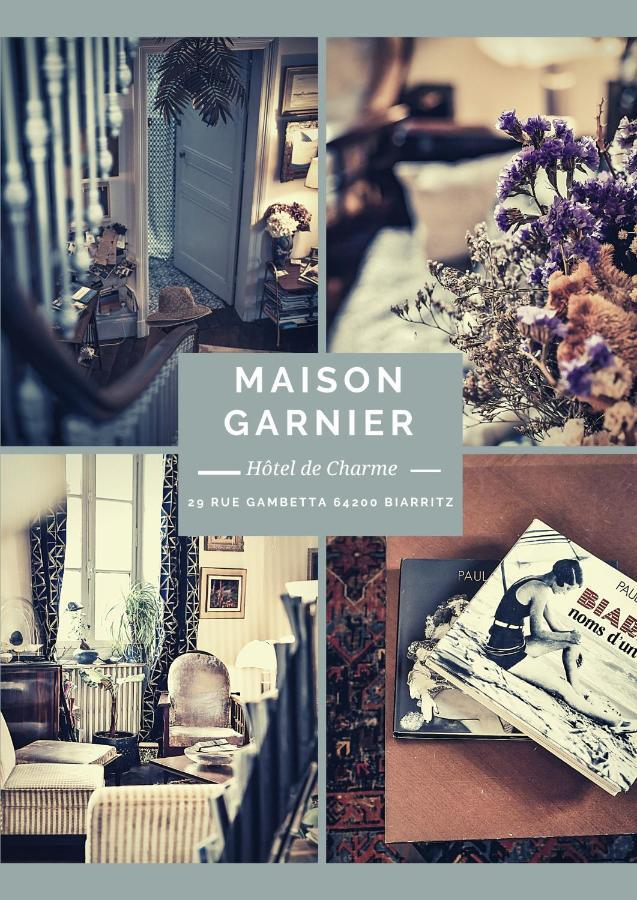 Maison Garnier Hotel De Charme Biarritz Exterior photo